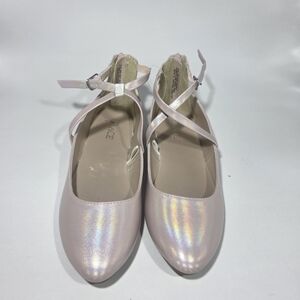 Place Pink Iridescent Kids Dress Shoes
